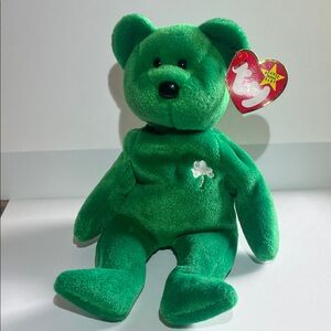 1997 Ty Beanie Babies Erin bear in NWT condition